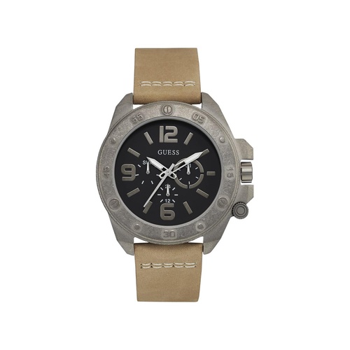 Guess Men's Beige Polyethylene Watch - One Size - Main Image