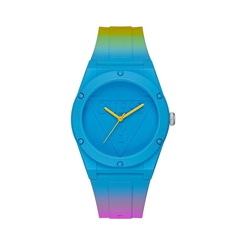 Guess Unisex's Multicolor Silicone Watch - One Size - Main Image
