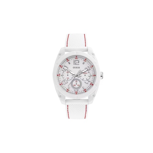 Guess Men's White Resin Watch - One Size - Main Image