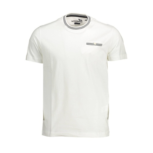 Harmont & Blaine Men's White Cotton T-Shirt - XL - Main Image