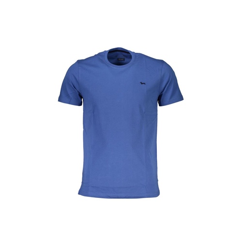 Harmont & Blaine Men's Blue Cotton T-Shirt - 2XL - Main Image