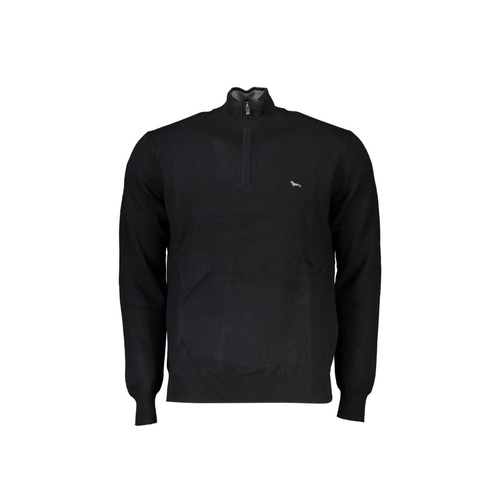 Harmont & Blaine Men's Black Cotton Sweater - 3XL - Main Image