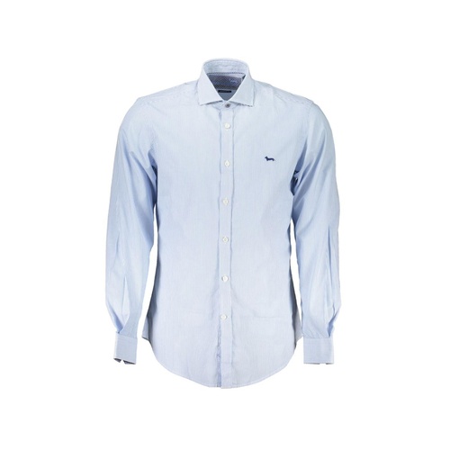 Harmont & Blaine Men's Light Blue Cotton Shirt - 2XL - Main Image