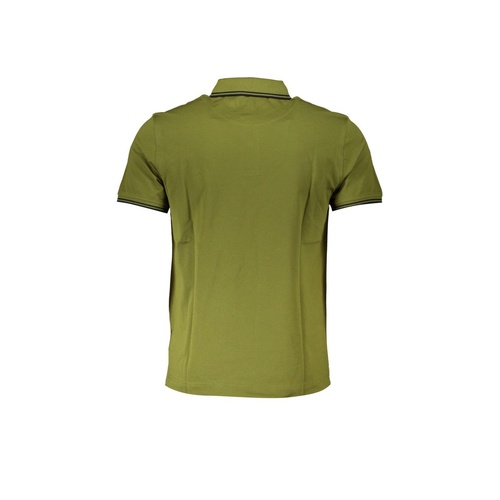 Harmont & Blaine Men's Green Cotton Polo Shirt - XL - Main Image