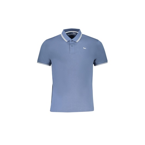 Harmont & Blaine Men's Blue Cotton Polo Shirt - S - Main Image