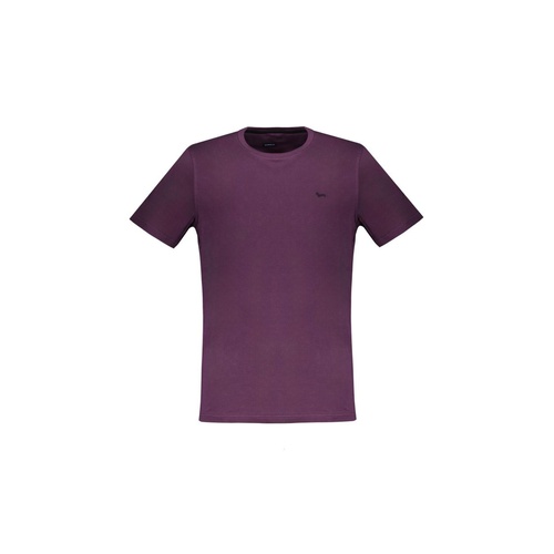 Harmont & Blaine Men's Purple Cotton T-Shirt - M - Main Image