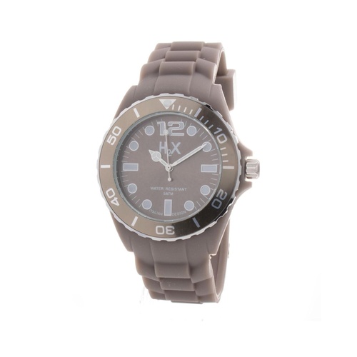 Haurex Unisex's Gray Rubber Watch - One Size - Main Image