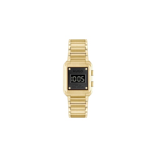 Hugo Boss Unisex's Gold Stainless Steel Stainless Steel Watch - One Size - Main Image