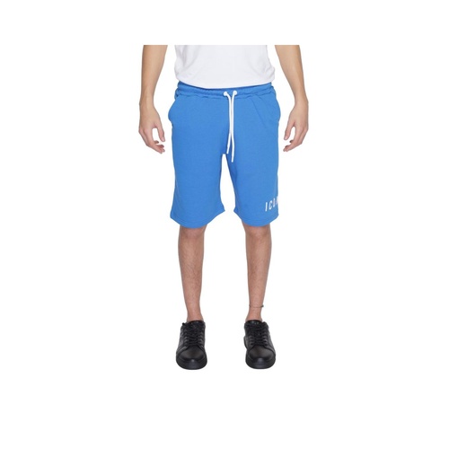 Icon Men's Blue Cotton Short - 44 IT - Main Image