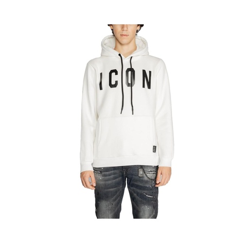 Icon Men's White Cotton Sweater - 42 IT - Main Image