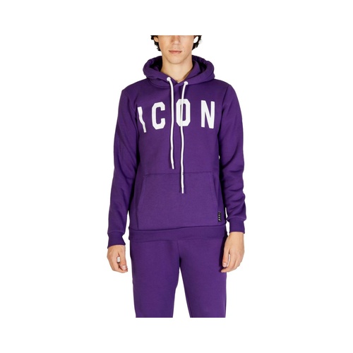 Icon Men's Purple Cotton Sweater - 46 IT - Main Image