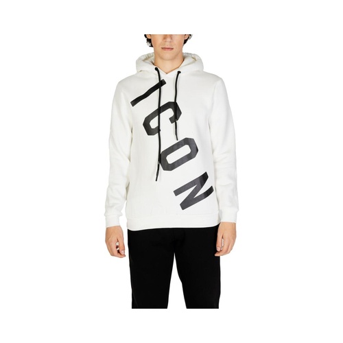 Icon Men's White Cotton Sweater - 42 IT - Main Image
