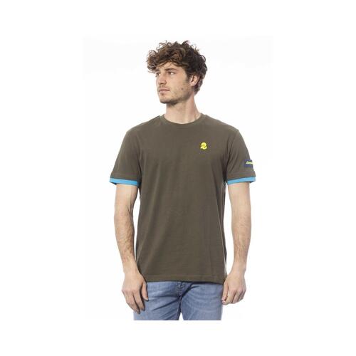 Invicta Men's Green Cotton T-Shirt - L - Main Image