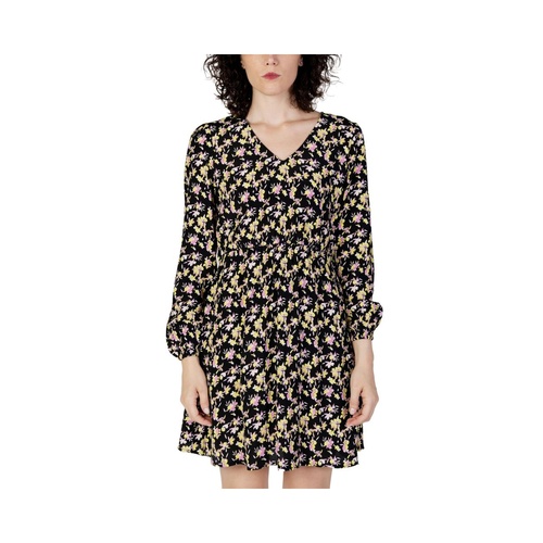 Jacqueline De Yong Women's Black Viscose Dress - 42 IT - Main Image
