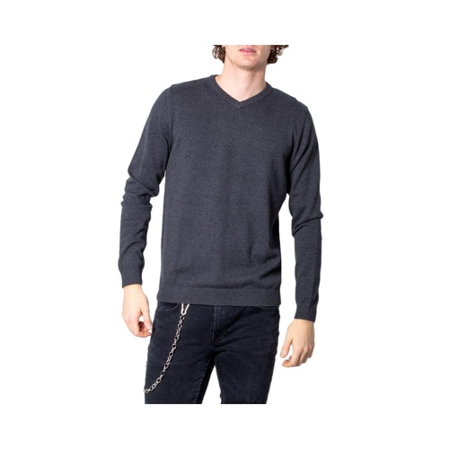 Jack Jones Men's Gray Cotton T-Shirt - 42 IT - Main Image