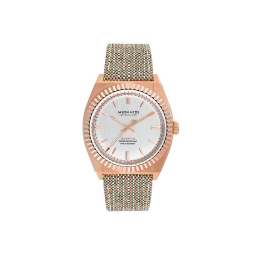 Jason Hyde Men's Brown Textile Watch - One Size - Main Image