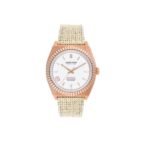 Jason Hyde Women's Brown Textile Watch - One Size - Main Image