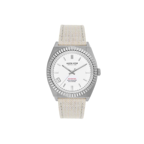 Jason Hyde Women's White Textile Watch - One Size - Main Image