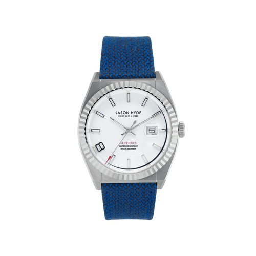 Jason Hyde Men's Blue Textile Watch - One Size - Main Image