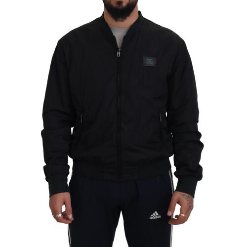 Authentic Dolce & Gabbana Bomber Jacket with Logo Details 46 IT Men - Main Image