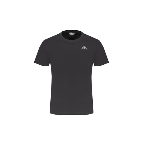Kappa Men's Black Cotton T-Shirt - S - Main Image