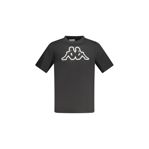 Kappa Men's Black Cotton T-Shirt - S - Main Image