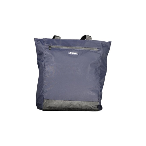 K-WAY Women's Blue Polyester Handbag - One Size - Main Image