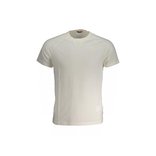 K-WAY Men's White Cotton T-Shirt - S - Main Image
