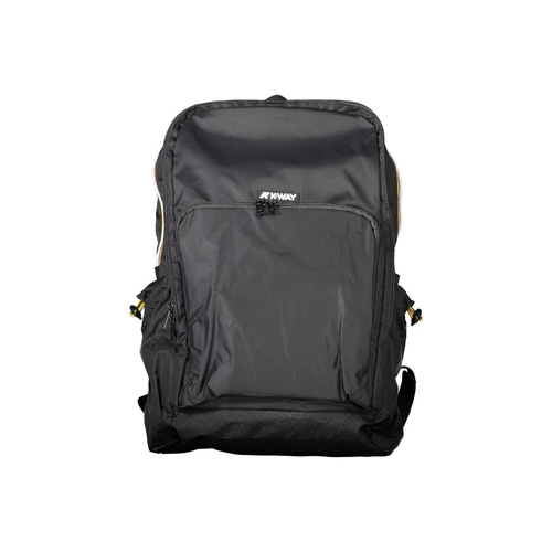 K-WAY Men's Black Polyamide Backpack - One Size - Main Image