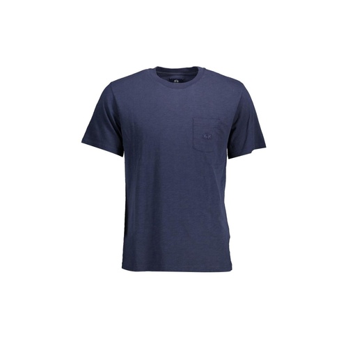 La Martina Men's Blue Cotton T-Shirt - 2XL - Main Image