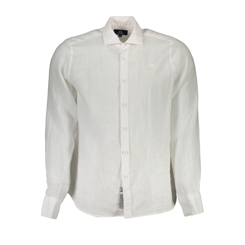 La Martina Men's White Linen Shirt - M - Main Image