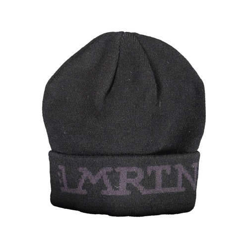 La Martina Men's Sleek Embroidered Cap in Timeless Black - One Size - Main Image