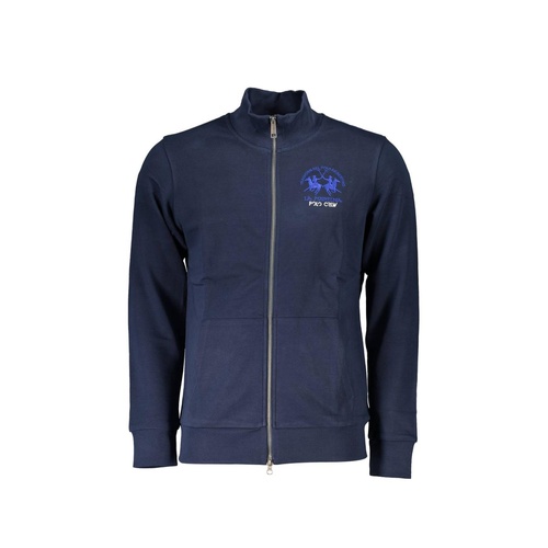 La Martina Men's Blue Cotton Sweater - M - Main Image
