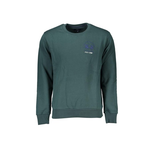 La Martina Men's Green Cotton Sweater - XL - Main Image