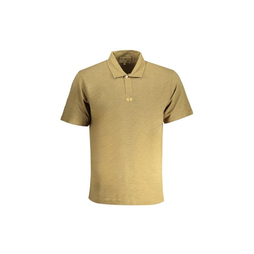 La Martina Men's Green Cotton Polo Shirt - 2XL - Main Image