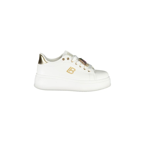 Laura Biagiotti Women's White Synthetic  Sneaker - 40 EU - Main Image