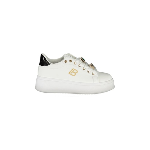 Laura Biagiotti Women's White Synthetic  Sneaker - 40 EU - Main Image