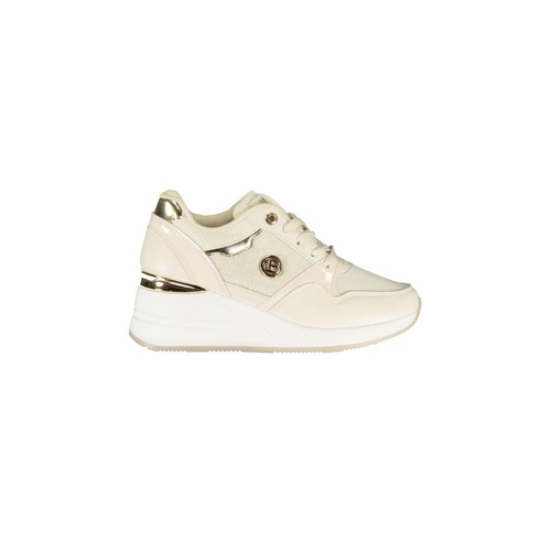 Laura Biagiotti Women's Beige Synthetic  Sneaker - 39 EU - Main Image
