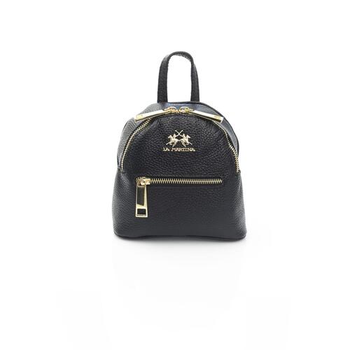Leather Bag with Adjustable Shoulder Strap and Zip Closure One Size Men - Main Image