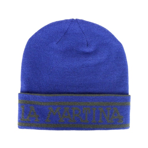 La Martina Men's Blue Acrylic Hats & Cap - One Size - Main Image