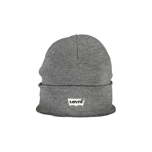 Levi's Men's Gray Acrylic Hats & Cap - One Size - Main Image