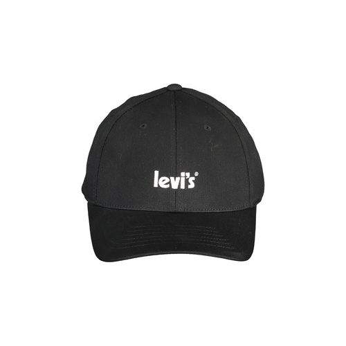 Levi's Men's Black Cotton Hats & Cap - One Size - Main Image