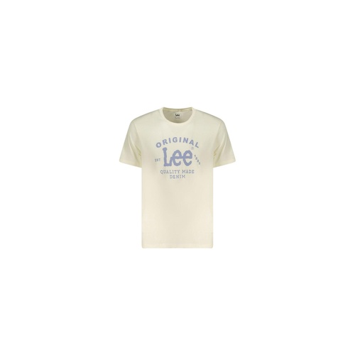 Lee Men's Beige Cotton  T-Shirt - L - Main Image