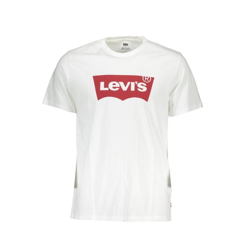 Levi's Men's Crisp White Crew Neck Logo Tee - XL - Main Image