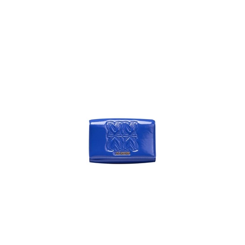 Love Moschino Women's Blue Polyethylene Crossbody Bag - One Size - Main Image