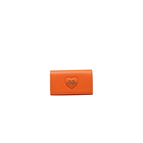 Love Moschino Women's Orange Polyethylene Crossbody Bag - One Size - Main Image