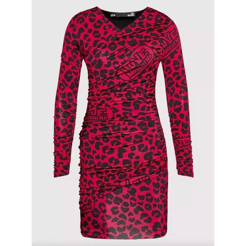 Love Moschino Leopard Texture Dress 40 IT Women - Main Image