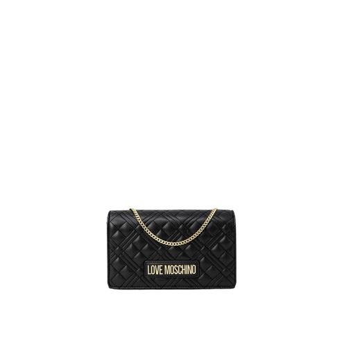 Love Moschino Women's Black Polyethylene Handbag - One Size - Main Image