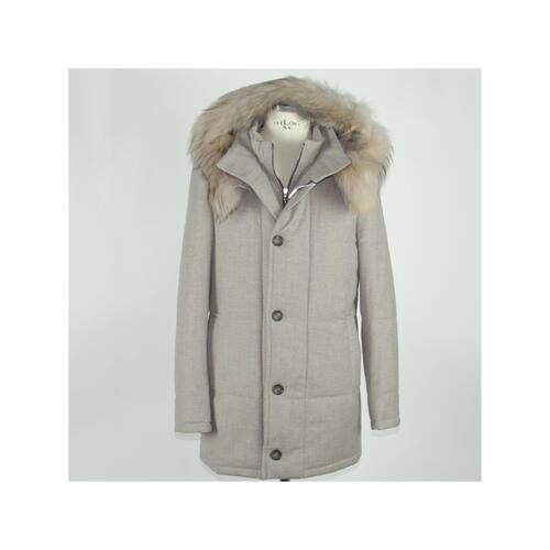 Designer Zip/Button Detail Jacket 46 IT Men - Main Image