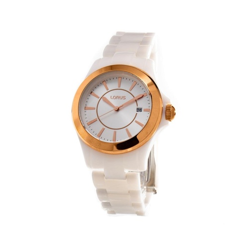 Lorus Women's White Plastic Watch - One Size - Main Image
